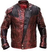 Star Lord Guardians of Galaxy 2 Leather Jacket